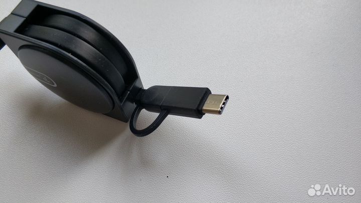 Новый Кабель 2 в 1 USB Type C / Micro USB 3A