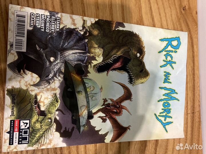 Рик и морти комиксы на английском