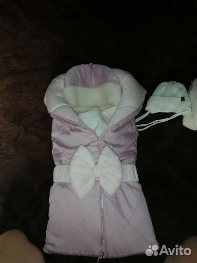 Конверт на выписку зимний