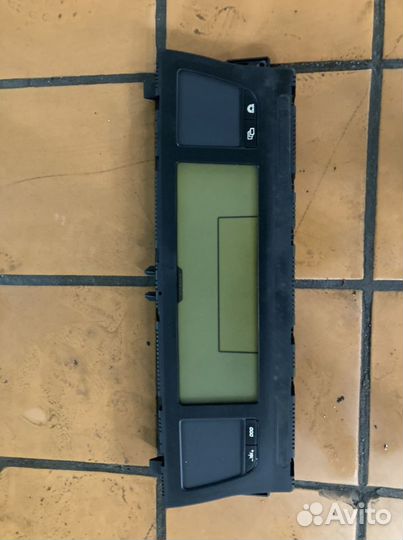 Citroen c4 grand picasso приборная панель