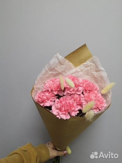 Букет из диантусов