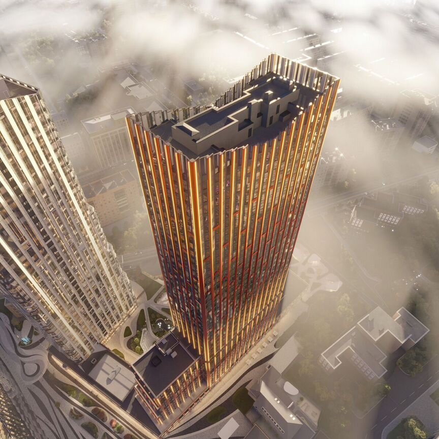 1-к. квартира, 39,5 м², 34/41 эт.