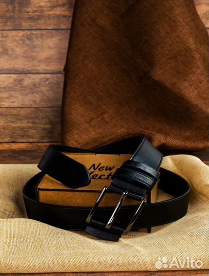 Мужской кожаный ремень