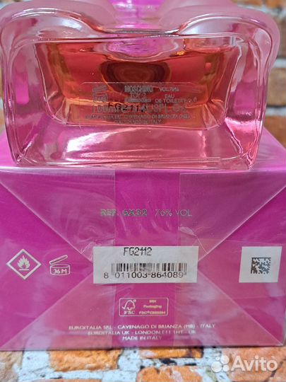 Духи женские Moschino Bubble Gum Москино Баббл Гам