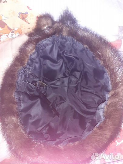 Шапка норковая женская