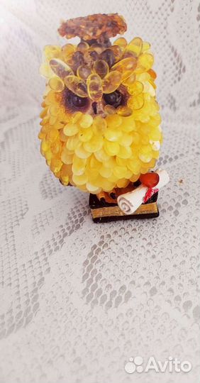 Фигурки с янтарём)