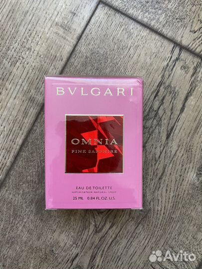 Bvlgari omnia pink sapphire 25 ml