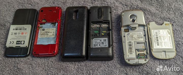 Ретро кнопочные телефоны Nokia Samsung Fly