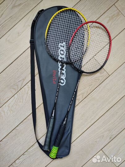 Ракетка для бадминтона torneo и воланчики