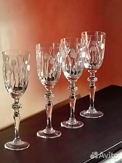 Хрустальные фужеры