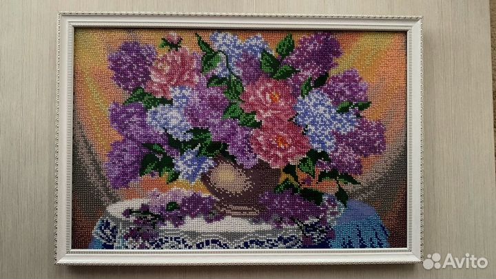 Картины вышитые бисером