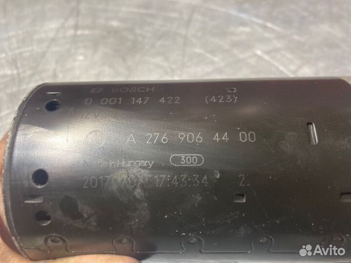 Стартер Mercedes C-Class W205 M276 3.0 turbo 2017