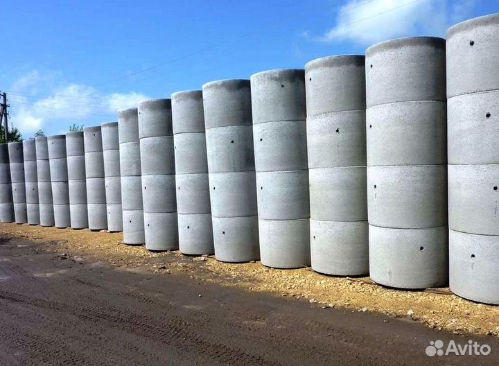 Бетонные жби кольца