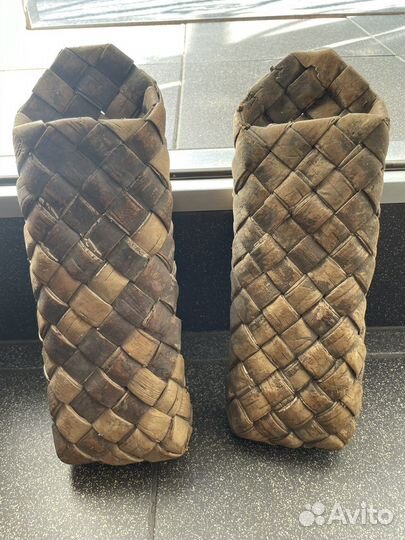 Старинный туесок чехол береста