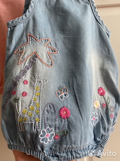 Платье комбинезон Mothercare 62-68, 3-6 мес