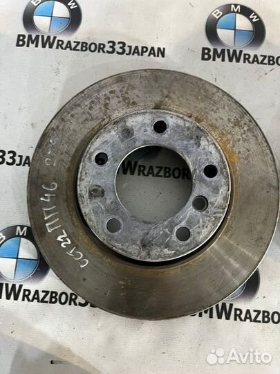 Диск тормозной передний Bmw E46 седан N42B20 2004