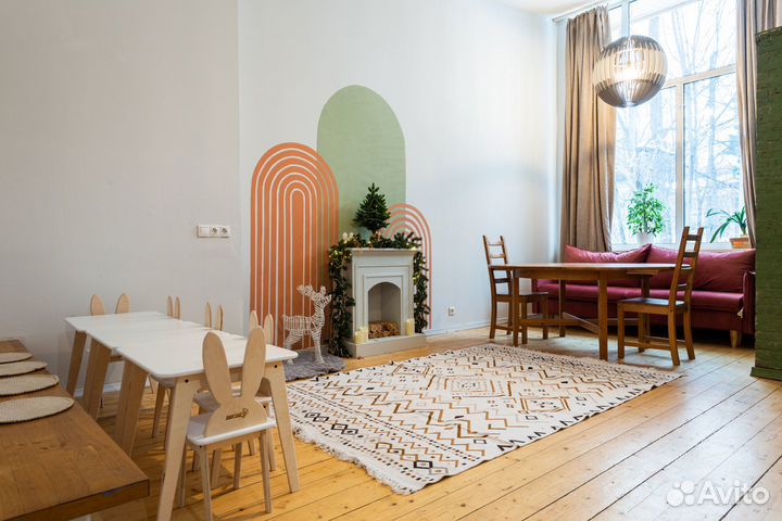 Аренда детского лофта зал Лес