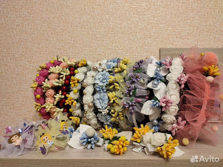 Ободки весенние, на утренник в садик, на праздник