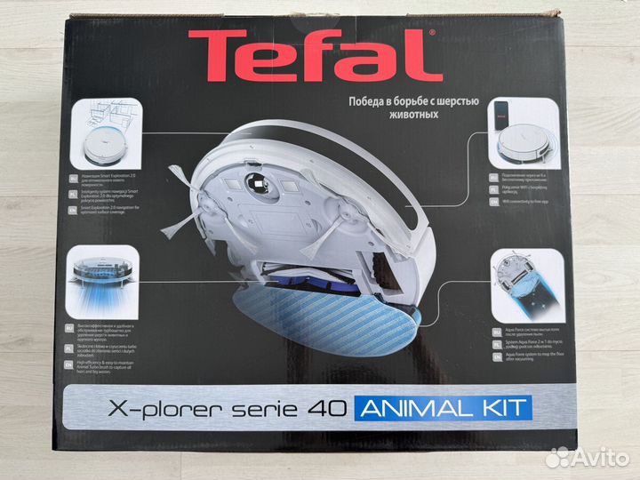 Робот пылесос tefal