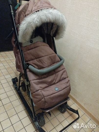 Коляска санки