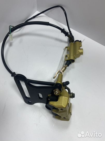 Тормоз задний (гидравлика) в сборе Питбайк
