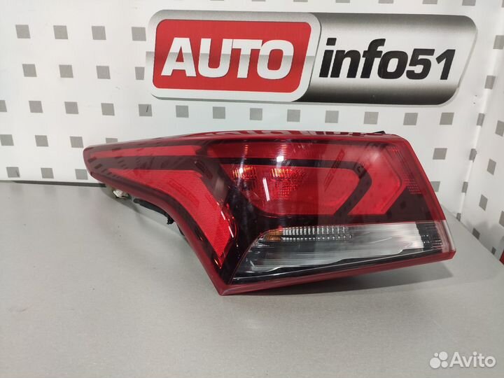 Фонарь задний левый Хендай Солярис 2017-2020