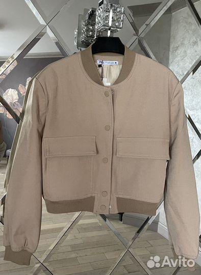 Бомбер Zara XS, S Новый