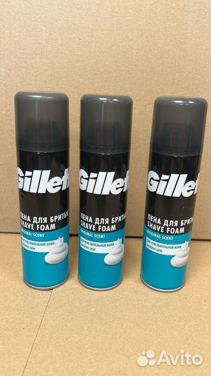 Пена gillette