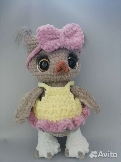 Игрушка сова ручной работы