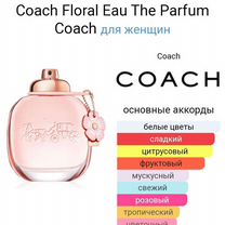 Парфюмерная вода goach floral