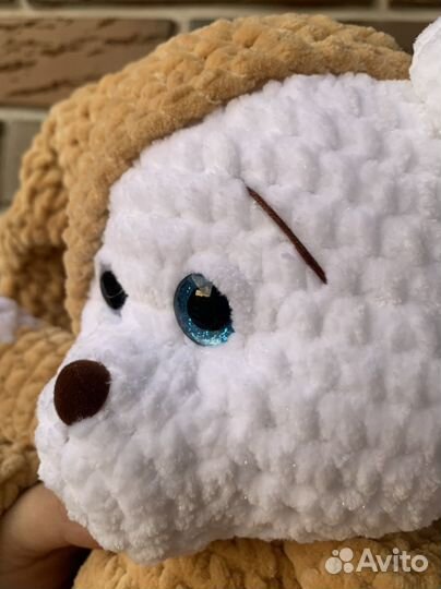 Плюшевый мишка. Вязанные игрушки