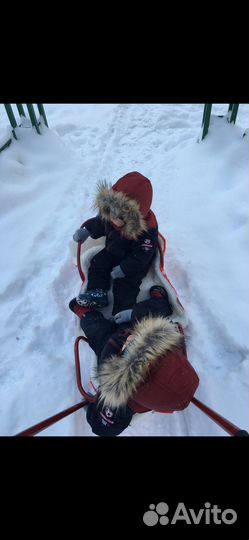 Санки для двойни