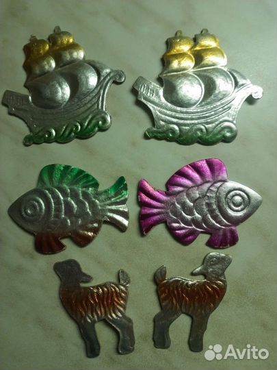 Елочные игрушки СССР