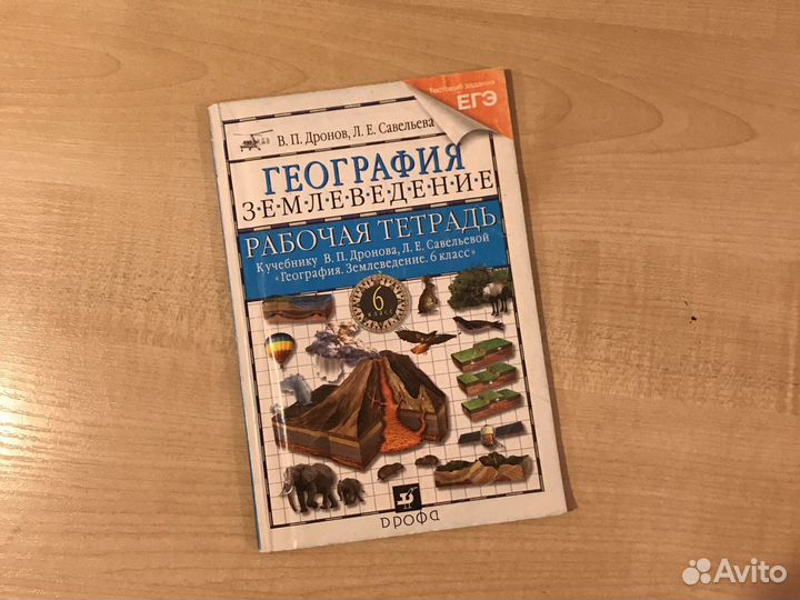 Рабочая тетрадь по географии 6 класс