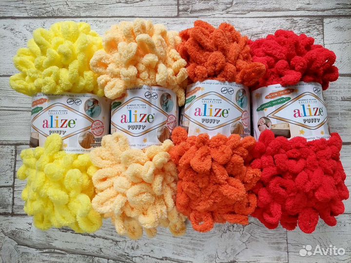 Пряжа alize puffy (Ализе Пуффи)