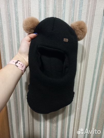 Шапка шлем зимний