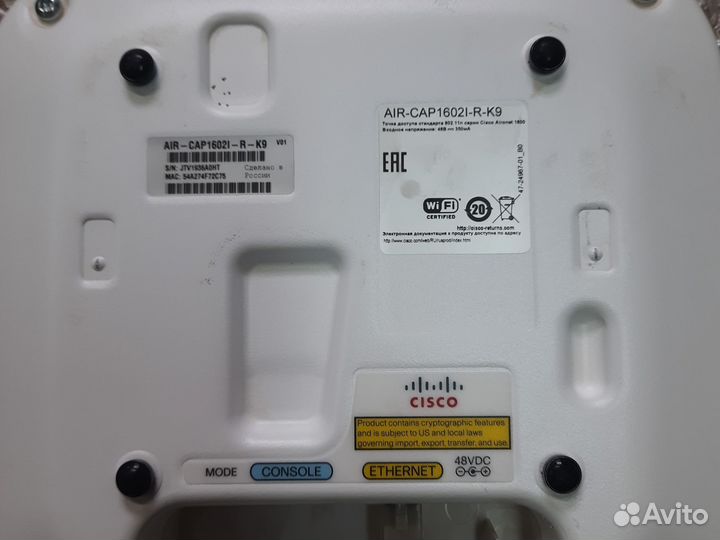 Точка доступа Cisco AIR-CAP1702I-R-K9