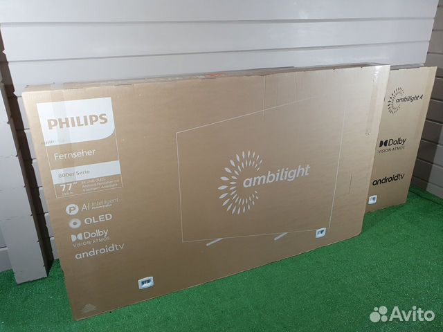 Новые Philips 77oled807 Android 4K Oled телевизоры