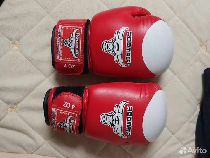 Боксерские перчатки детские 4 oz