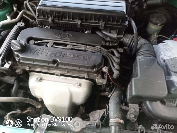 Двигатель на kia rio 1 6 2002год