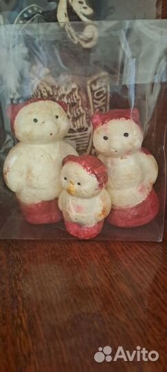 Елочные игрушки СССР из пенопласта. Редкие
