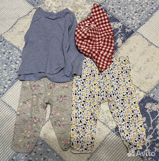 Одежда пакетом для девочки 2-3 года