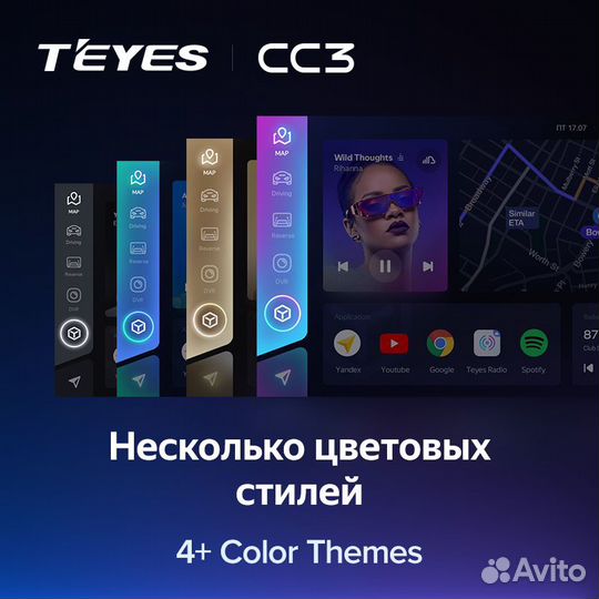 Магнитола Лада Ларгус 2012-2021 Андроид Teyes CC3