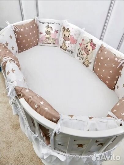Бортики в кроватку