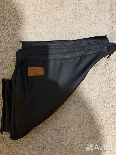 Велосипедная сумка на раму угловая