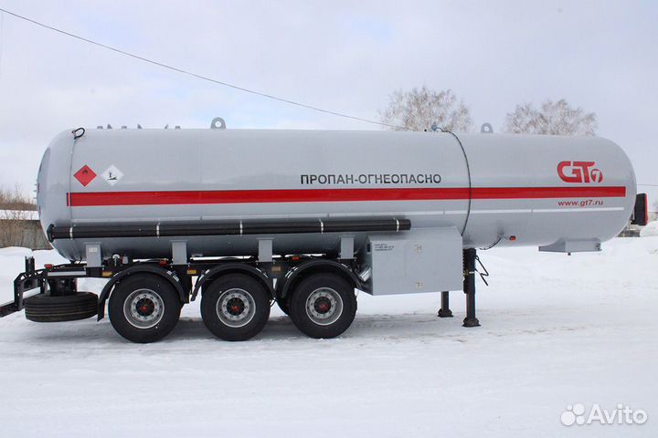 Полуприцеп газовоз GT7 ППЦТ-40, 2023