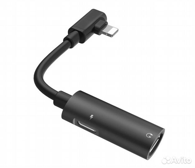 Адаптер-переходник Apple-Lightning на 2 Lightning