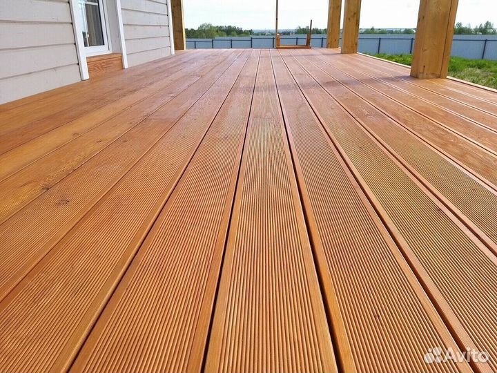 Террасная доска, Имитация бруса, Палубная доска