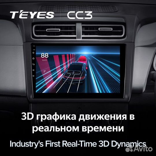 Магнитола Teyes CC3 4/64 Hyundai Creta 2