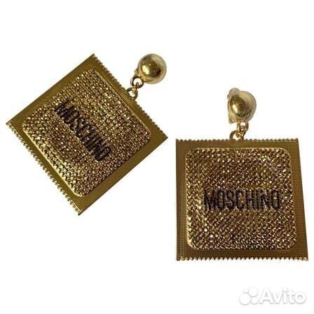 Серьги moschino hm